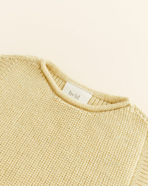 Gilet en maille bébé "Harvey" | Jaune clair