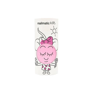Dolly Neon Pink Kinder Nagellack – wasserbasierter, neonpinker Nagellack mit Perlmutt-Schimmer, vegan, cruelty-free und abwaschbar.